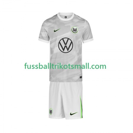 Fußballtrikots VfL Wolfsburg Kinder 2025-2026 Kurzarm Auswärts-trikot kaufen